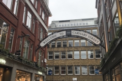 Carnaby Street is a one minute walk from Oxford Circus station and is filled with interesting stores. (Photo by Selma Hansen)
